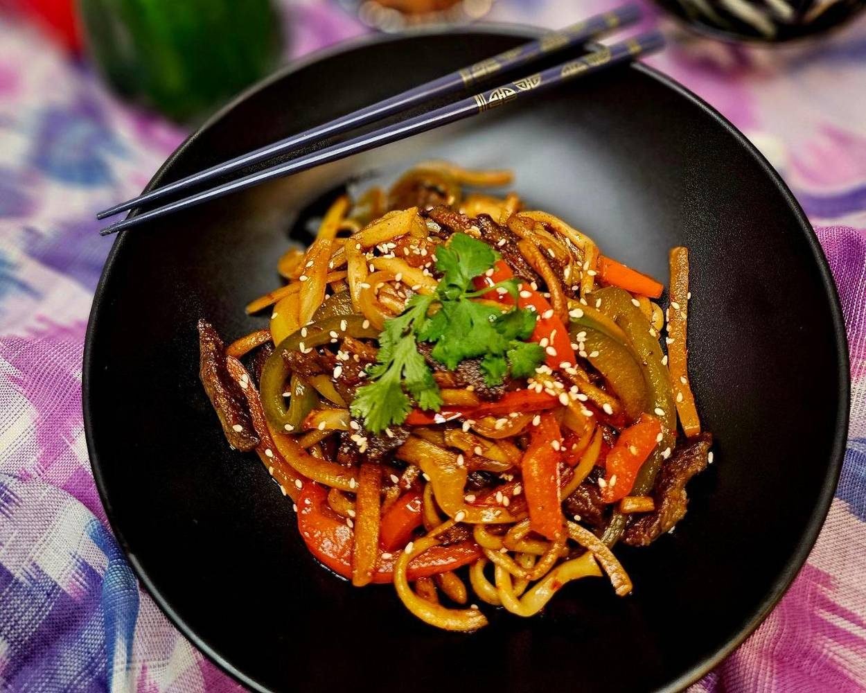 Vegan Boso Lagman served at Mazali