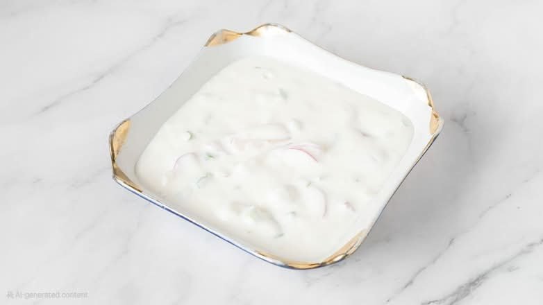 Yogurt salad from Mazali’s menu